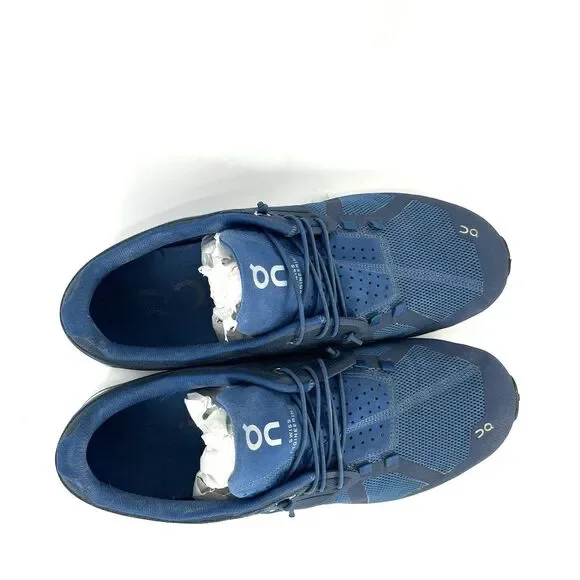 ON Cloud 6 Shoes Size 9 Mens Blue Running Lifestyle Sneakers Walking Cloud-Tec - Picture 2 of 10